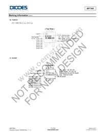 AP7361-28D-13 Datasheet Page 17