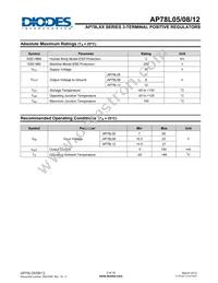 AP78L12YG-13 Datasheet Page 3