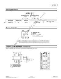 AP8803WTG-7 Datasheet Page 9