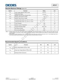 AP9211SA-DD-HAC-7 Datasheet Page 4