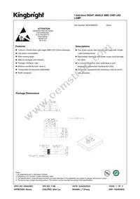APA1606ZGC Datasheet Cover