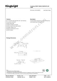 APA2106SECK Datasheet Cover