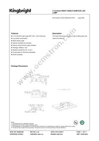 APA2106SECK/J3-PRV Datasheet Cover