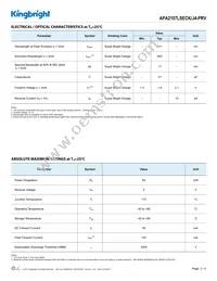 APA2107LSECK/J4-PRV Datasheet Page 2