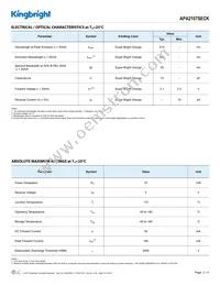 APA2107SECK Datasheet Page 2