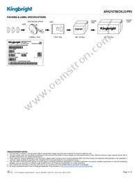 APA2107SECK/J3-PRV Datasheet Page 4