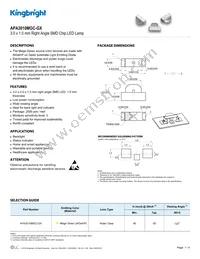 APA3010MGC-GX Datasheet Cover