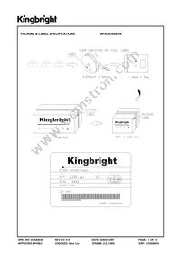 APA3010SECK Datasheet Page 5