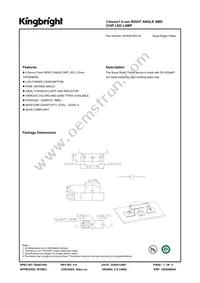 APA3010SYCK Datasheet Cover