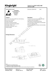 APA3010ZGC Datasheet Cover