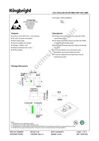 APB2012QBDZGC Datasheet Cover