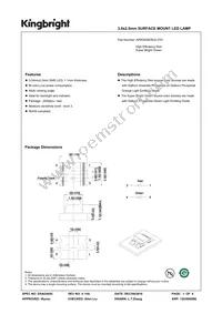 APB3025ESGC-F01 Datasheet Cover