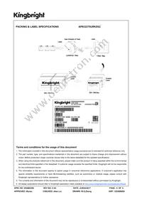 APB3227SURKZGC Datasheet Page 6