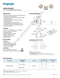 APB3227ZGKQBDC Datasheet Cover