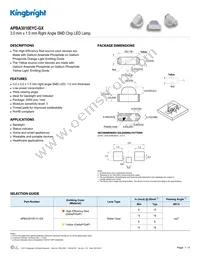 APBA3010EYC-GX Datasheet Cover