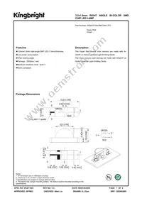 APBA3210SURKCGKC-F01 Datasheet Cover