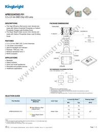 APBD3224ESGC-F01 Datasheet Cover