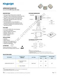 APBD3224SYKCGKC-F01 Datasheet Cover