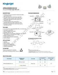 APBDA3020QBDCGKC-GX Datasheet Cover