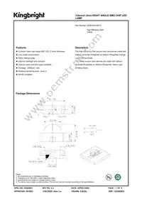 APBVA3010EYC Datasheet Cover