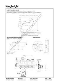 APBVDA3020SURKCGKC Datasheet Page 5