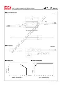 APC-16-700 Datasheet Page 2