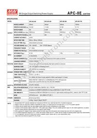 APC-8E-500 Datasheet Page 2
