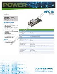 APC18T04-9L Datasheet Cover