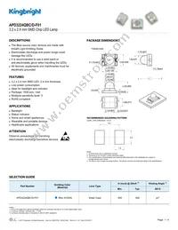 APD3224QBC/D-F01 Datasheet Cover