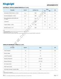 APD3224QBC/D-F01 Datasheet Page 2