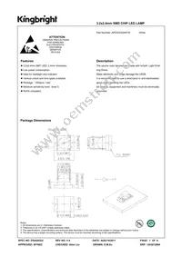 APD3224QWF/D Datasheet Cover