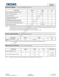 APD340VPTR-G1 Datasheet Page 3