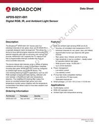 APDS-9251-001 Cover