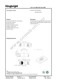 APECVA3010EC Datasheet Cover