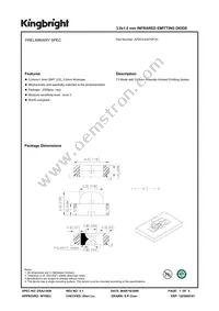 APECVA3010F3C Datasheet Cover