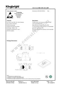 APECVA3010PBC/A Datasheet Cover