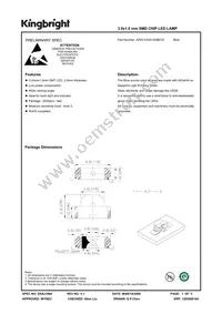 APECVA3010QBC/D Datasheet Cover