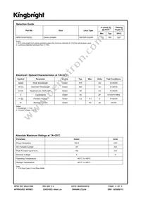 APECVA3010ZGC Datasheet Page 2