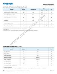 APED3528QBC/D-F01 Datasheet Page 2