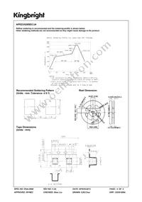 APED3528SEC/J4 Datasheet Page 4