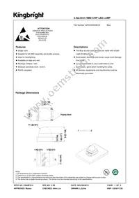 APED3528VBC/D Datasheet Cover
