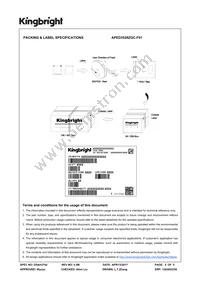 APED3528ZGC-F01 Datasheet Page 5