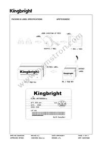 APETD3528ZGC Datasheet Page 5