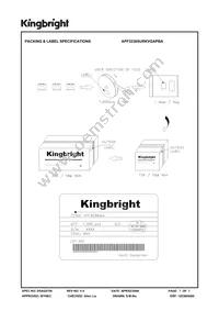 APF3236SURKVGAPBA Datasheet Page 7