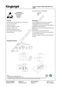 APFA3010SURCGKQBDC Datasheet Cover