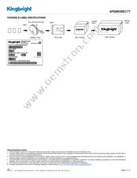 APG0603SEC-TT Datasheet Page 4