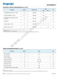 APG1005SEC/E-T Datasheet Page 2