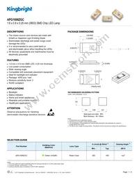 APG1608ZGC Datasheet Cover