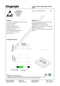 APGA1602VBC/F-5MAV Datasheet Cover