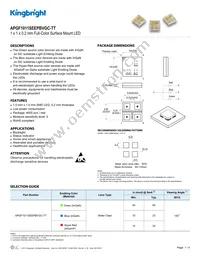 APGF1011SEEPBVGC-TT Datasheet Cover